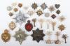 Selection of Badges of the Irish Guards and Welsh Guards