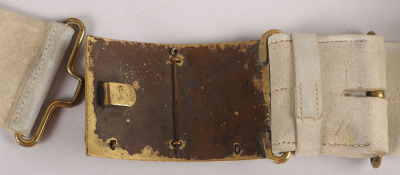 The Life Guards Officers Post 1901 Full Dress Waist Belt Plate - 4