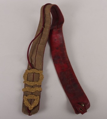 The Life Guards Officers Full Dress Shoulder Belt