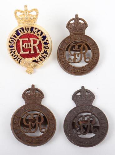 Household Cavalry Officers Cap Badges