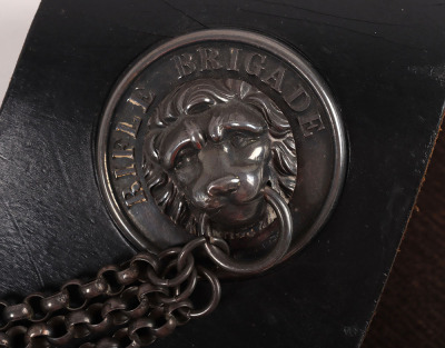 The Rifle Brigade (Prince Consort&rsquo;s Own) Officers Post 1901 Black Leather Pouch Belt and Pouch - 8