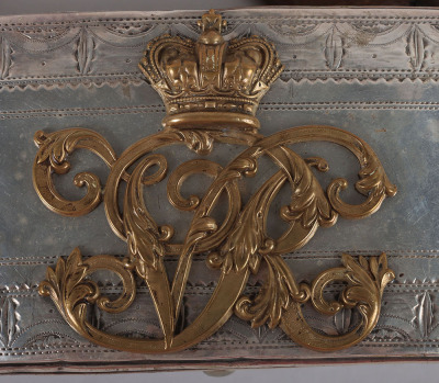 13th Hussars Officers Hallmarked Silver Flap Pouch and Shoulder Belt Post 1861 - 3
