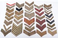 Selection of British Cloth Rank Chevrons