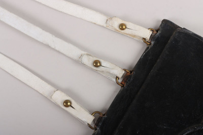 4th Royal Irish Dragoon Guards Officers Black Leather Sabretache - 6