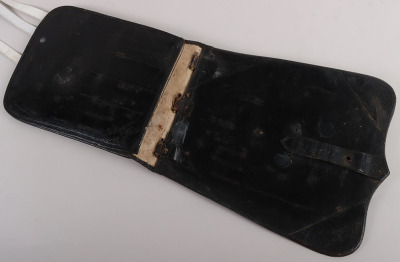 4th Royal Irish Dragoon Guards Officers Black Leather Sabretache - 8