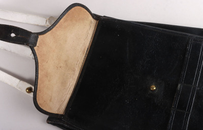 4th Royal Irish Dragoon Guards Officers Black Leather Sabretache - 9