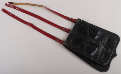 Grenadier Guards Field Officers Black Leather Sabretache - 3