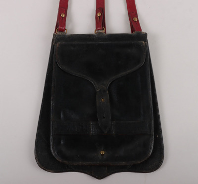 Grenadier Guards Field Officers Black Leather Sabretache - 4