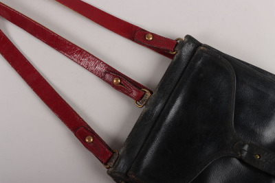 Grenadier Guards Field Officers Black Leather Sabretache - 5