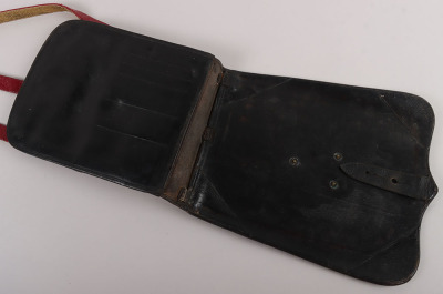 Grenadier Guards Field Officers Black Leather Sabretache - 7