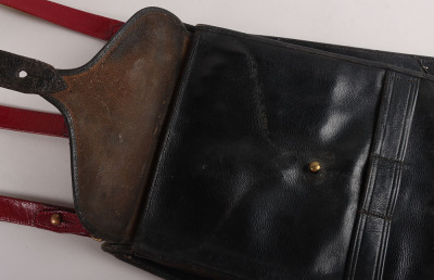 Grenadier Guards Field Officers Black Leather Sabretache - 8
