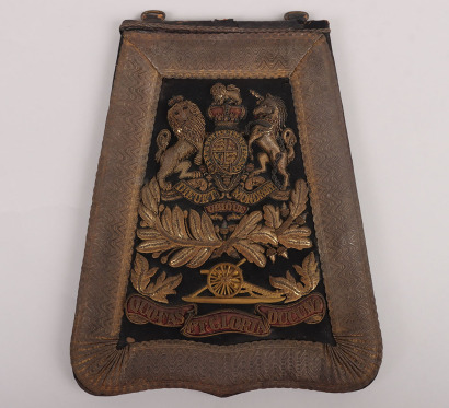 Royal Artillery Officers Full Dress 19th Century Sabretache