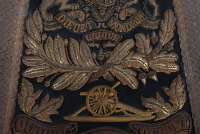 Royal Artillery Officers Full Dress 19th Century Sabretache - 3