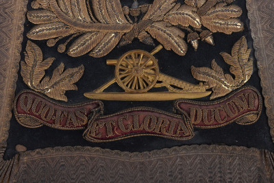 Royal Artillery Officers Full Dress 19th Century Sabretache - 4