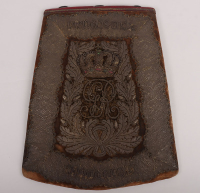 1st (Royal) Dragoons Officers Full Dress Sabretache, circa 1816-1830