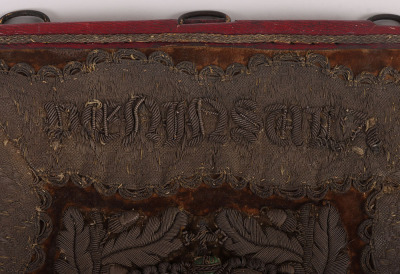 1st (Royal) Dragoons Officers Full Dress Sabretache, circa 1816-1830 - 2