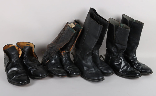An assortment of Military boots