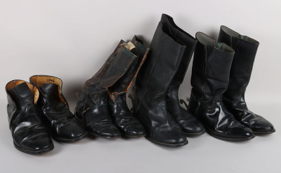 An assortment of Military boots