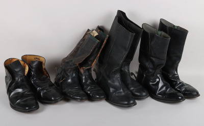 An assortment of Military boots