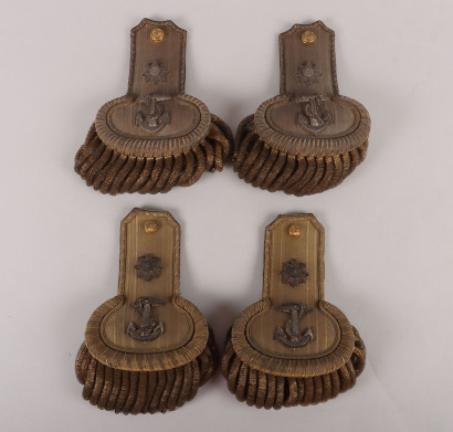 Royal Navy Two Pairs of Officers Full Dress Epaulettes