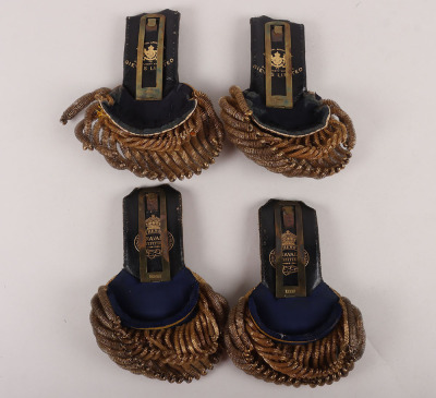 Royal Navy Two Pairs of Officers Full Dress Epaulettes - 2