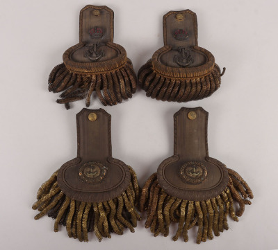 Royal Navy Post 1902 Pair of Epaulettes for Royal Naval Reserve, Junior Rank