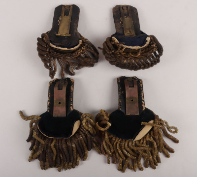 Royal Navy Post 1902 Pair of Epaulettes for Royal Naval Reserve, Junior Rank - 2