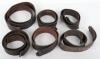 6x WW2 German Belt Leathers