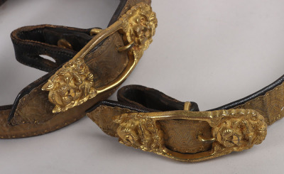 Army Officers Levee Dress Waistbelt - 3
