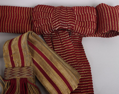 Coldstream Guards Officers Full Dress Waist Sash - 3