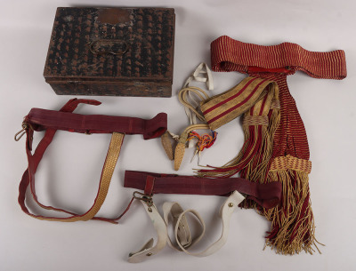 Coldstream Guards Officers Full Dress Waist Sash - 5