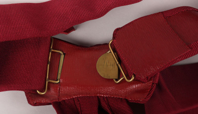Two Crimson Officers Sashes - 5