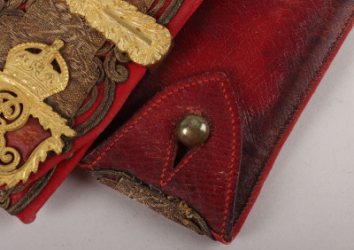 7th The Queen&rsquo;s Own Hussars Edwardian Period Officers Pouch Belt - 4