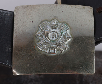 Highland Light Infantry Late Victorian Period Other Ranks Waist Belt - 3