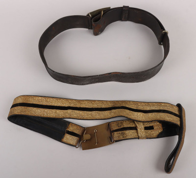 Highland Light Infantry Late Victorian Period Other Ranks Waist Belt - 4