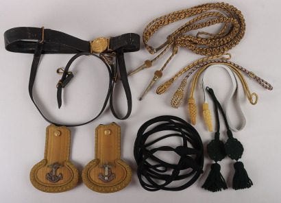 Royal Navy Post 1902 Pair of Junior Officers Full Dress Epaulettes