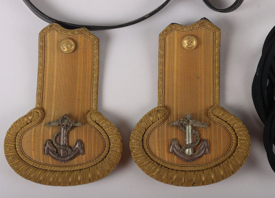 Royal Navy Post 1902 Pair of Junior Officers Full Dress Epaulettes - 2