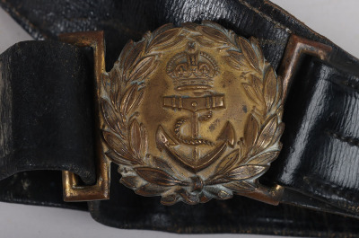 Two Post 1902 Officers Full Dress Waist Belts - 3
