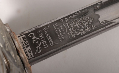An Elizabeth 2nd 1845 Pattern Coldstream Guards Officers Sword by Wilkinson Sword, No.76929 - 6