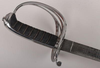 A Victorian 1854 Pattern Grenadier Guards Officers Sword - 3