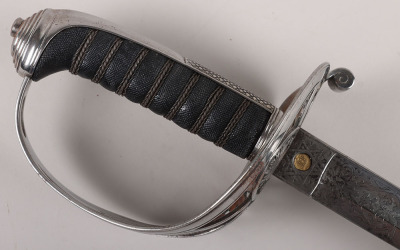 A Victorian 1854 Pattern Grenadier Guards Officers Sword - 4