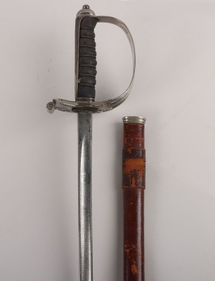 An 1854 Pattern Officers Piquet Weight Sword of the Coldstream Guards by HENRY WILKINSON PALL MALL LONDON No.56297 - 2