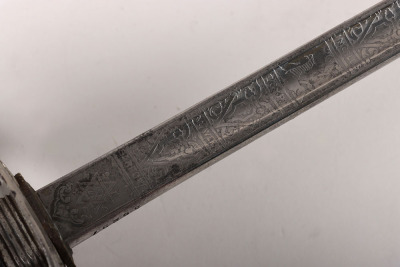 An 1854 Pattern Officers Piquet Weight Sword of the Coldstream Guards by HENRY WILKINSON PALL MALL LONDON No.56297 - 13