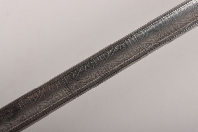 An 1854 Pattern Officers Piquet Weight Sword of the Coldstream Guards by HENRY WILKINSON PALL MALL LONDON No.56297 - 14