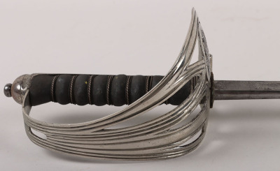 An 1854 Pattern Officers Piquet Weight Sword of the Coldstream Guards by HENRY WILKINSON PALL MALL LONDON No.56297 - 18
