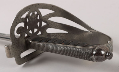 An 1854 Pattern Officers Piquet Weight Sword of the Coldstream Guards by HENRY WILKINSON PALL MALL LONDON No.56297 - 19