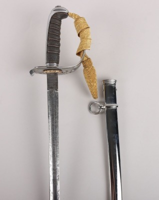 A Victorian 1854 Pattern Scots Guards Officers piquet weight sword of Lt. Col. Francis Haygarth - 2
