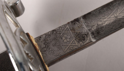 A Victorian 1854 Pattern Scots Guards Officers piquet weight sword of Lt. Col. Francis Haygarth - 11