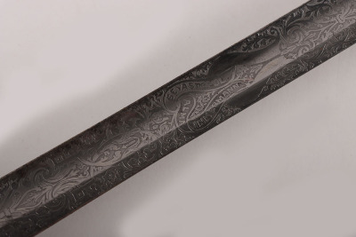 A Victorian 1854 Pattern Scots Guards Officers piquet weight sword of Lt. Col. Francis Haygarth - 13