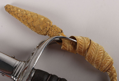 A Victorian 1854 Pattern Scots Guards Officers piquet weight sword of Lt. Col. Francis Haygarth - 18